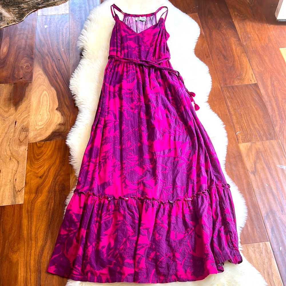 Anthropologie maxi dress